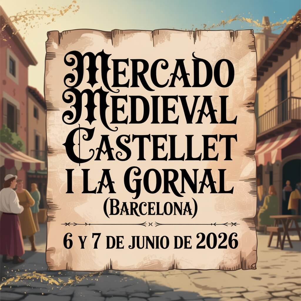 Mercado Medieval en Castellet i La Gornal (Barcelona) 2026