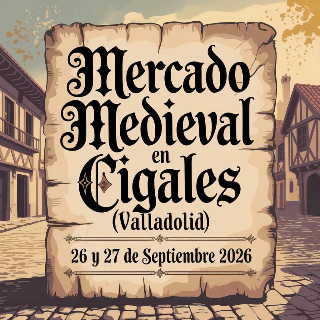 Mercado Medieval en Cigales (Valladolid) 2026