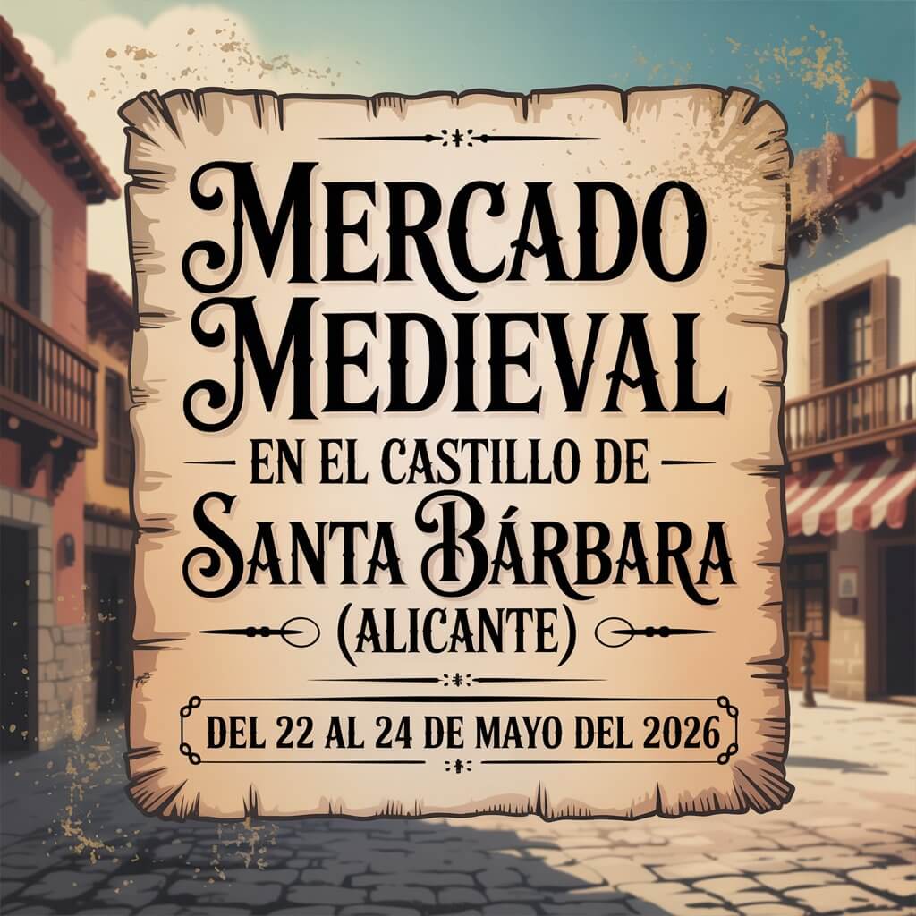 Mercado Medieval en el Castillo de Santa Bárbara (Alicante) 2026