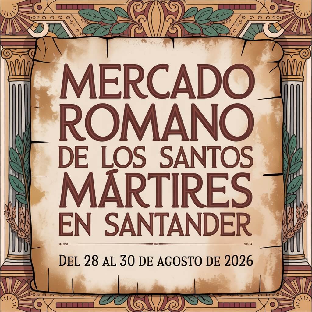 Mercado Romano de los Santos Mártires en Santander 2026