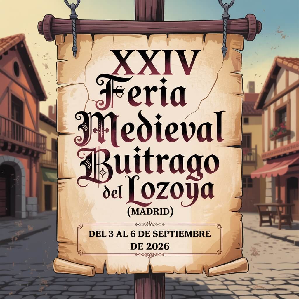 XXIV Feria Medieval Buitrago del Lozoya (Madrid) 2026