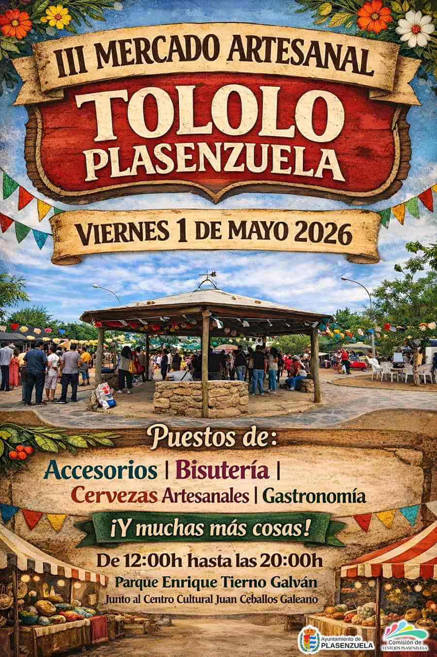 III Mercado Artesanal Tololo – Plasenzuela (Cáceres) 2026