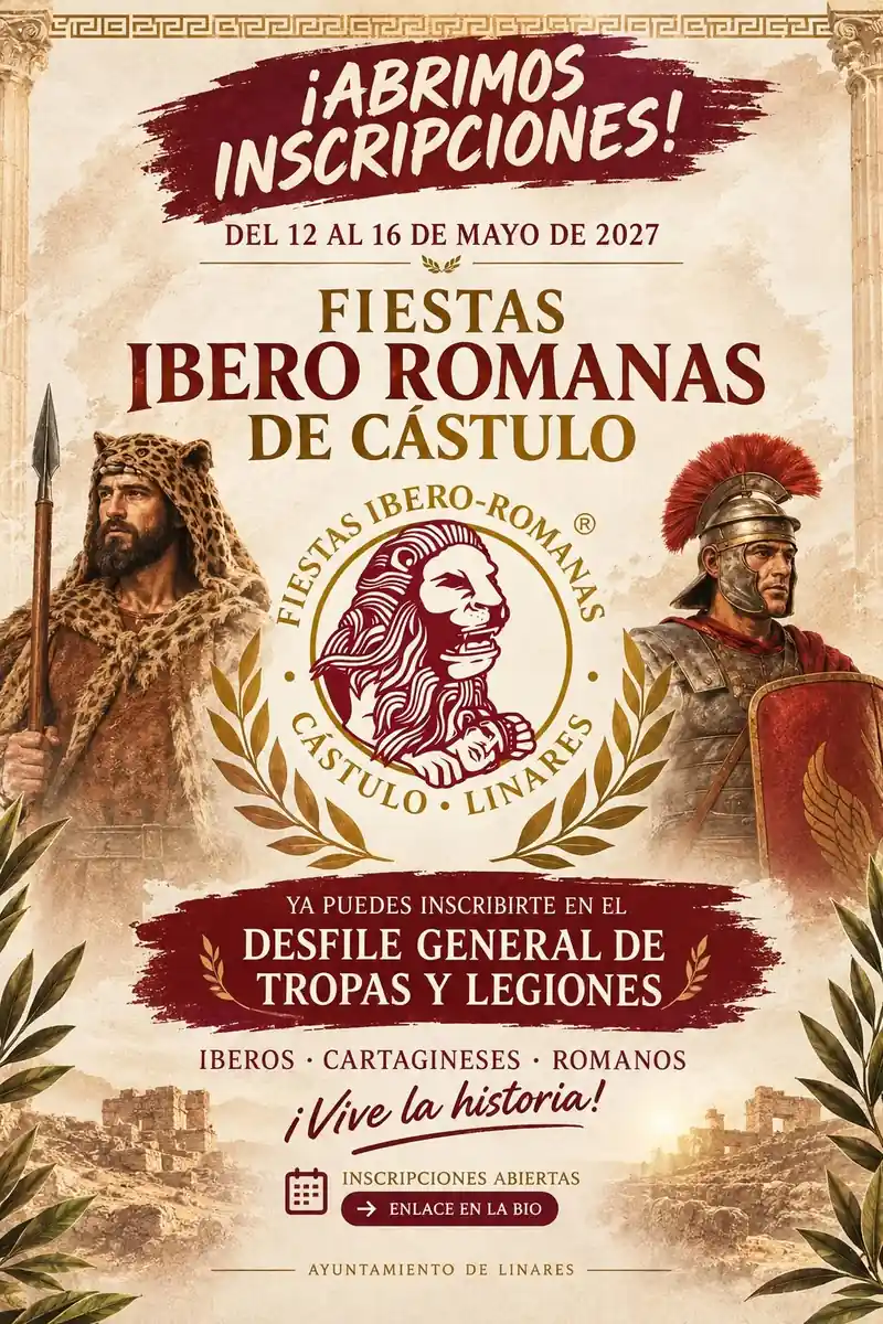 Fiestas Ibero Romanas de Cástulo en Linares (Jaén) 2027