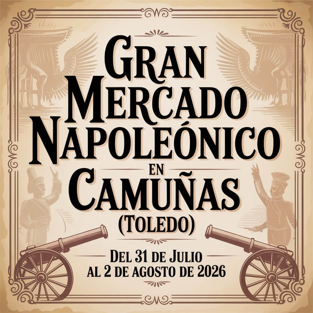 Gran Mercado Napoleónico en Camuñas (Toledo) 2026
