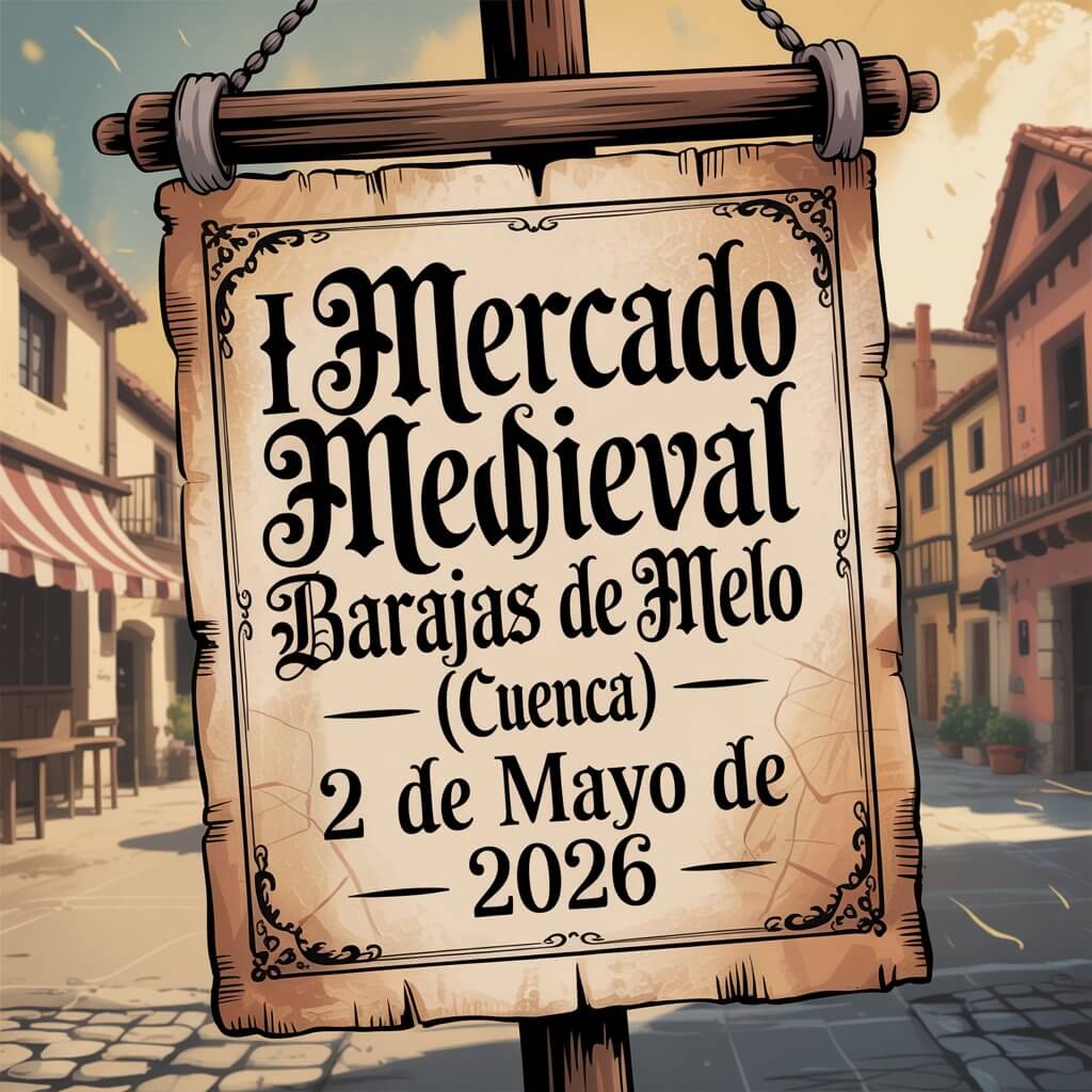 I Mercado Medieval en Barajas de Melo (Cuenca) 2026