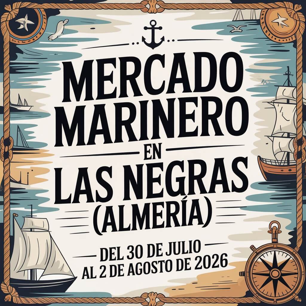 Mercado Marinero en Las Negras (Almería) 2026