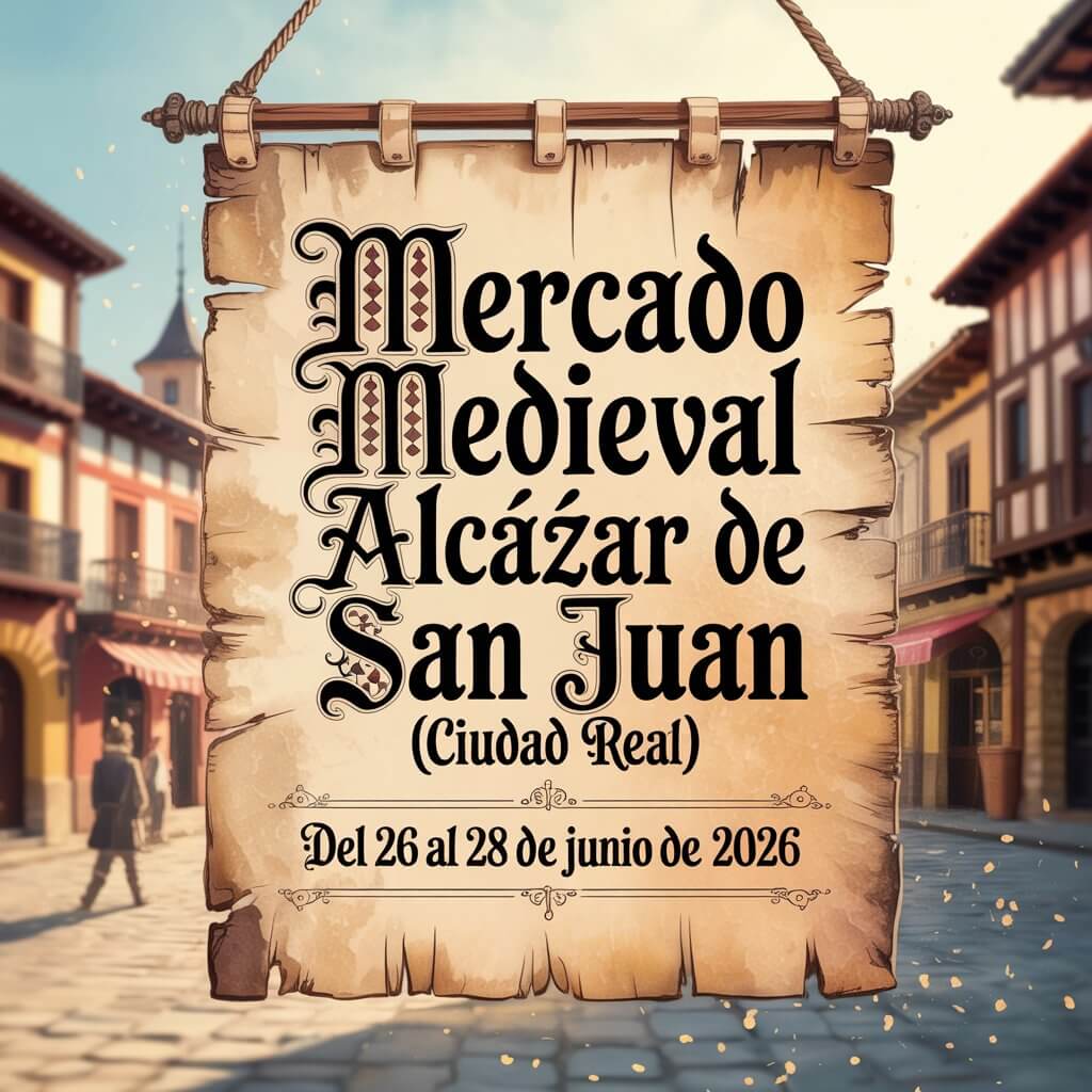 Mercado Medieval de Alcázar en San Juan (Ciudad Real) 2026