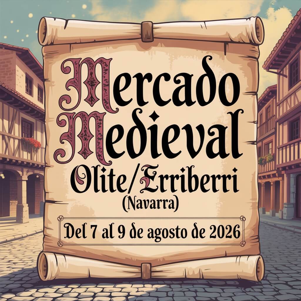 Mercado Medieval de Olite/Erriberri (Navarra) 2026