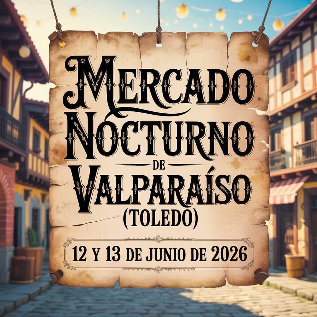 Mercado Nocturno de Valparaíso (Toledo) 2026