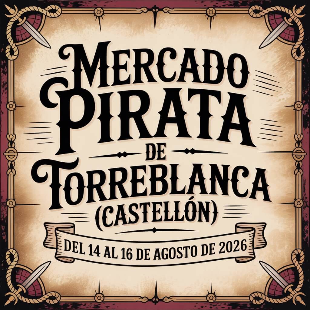 Mercado Pirata de Torreblanca (Castellón) 2026