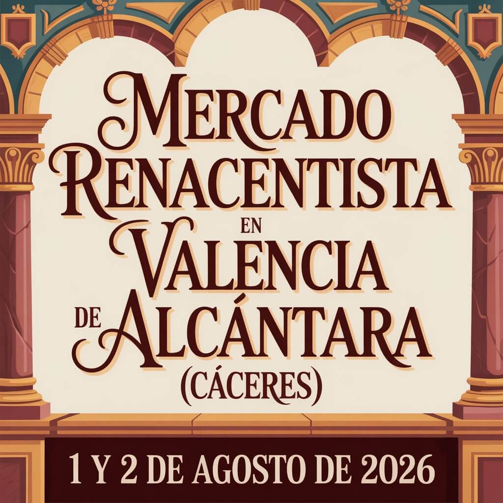 Mercado Renacentista en Valencia de Alcántara (Cáceres) 2026