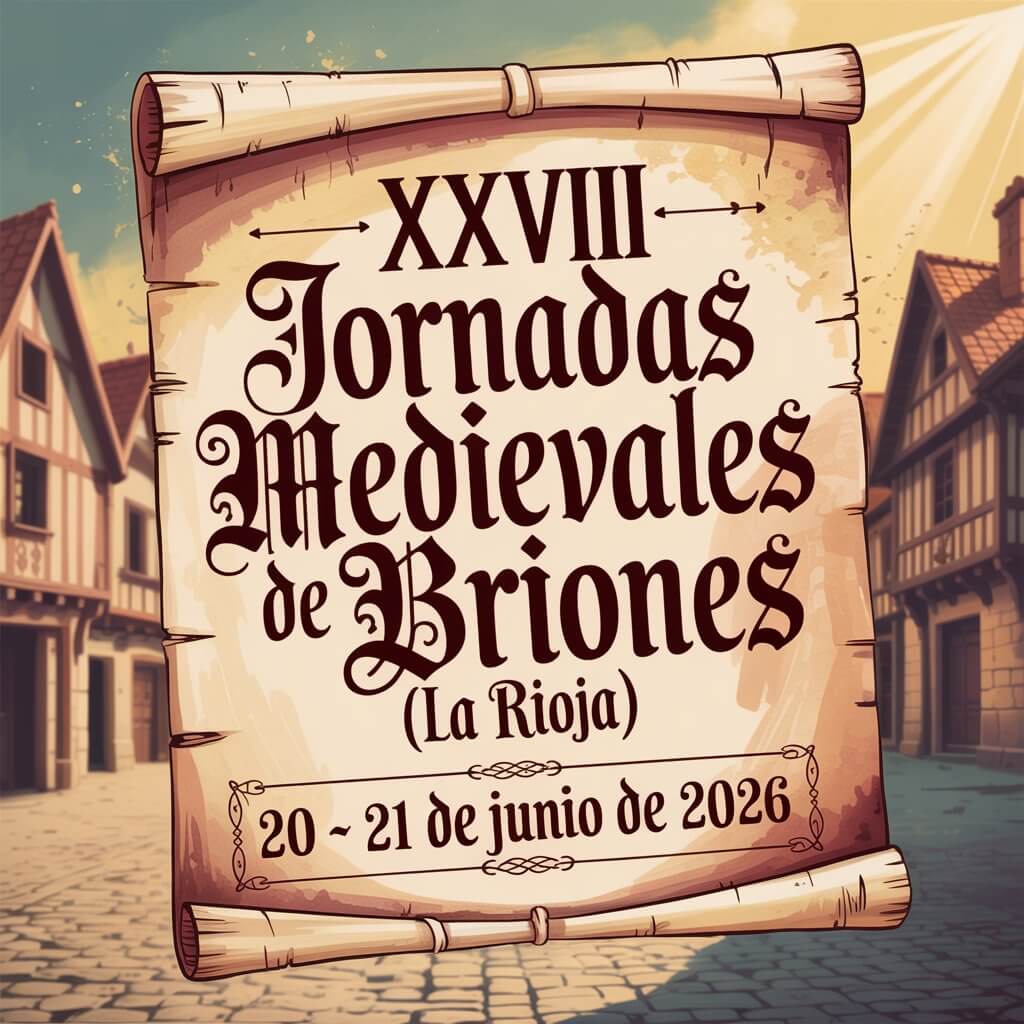 XXVIII Jornadas Medievales de Briones (La Rioja) 2026