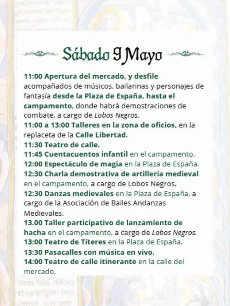 XIII Jornadas Medievales de María de Huerva (Zaragoza) 2026