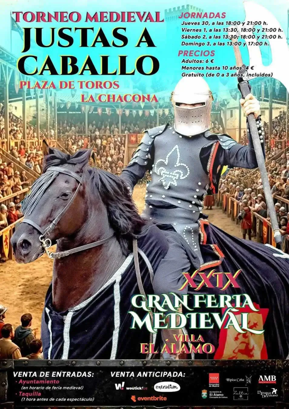 Torneo de Justas - Gran Feria Medieval El Álamo