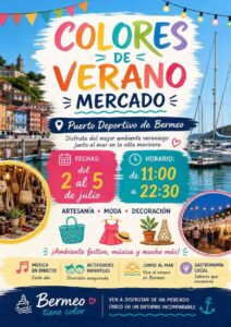 Mercado Colores de Verano en Bermeo (Bizkaia) 2026