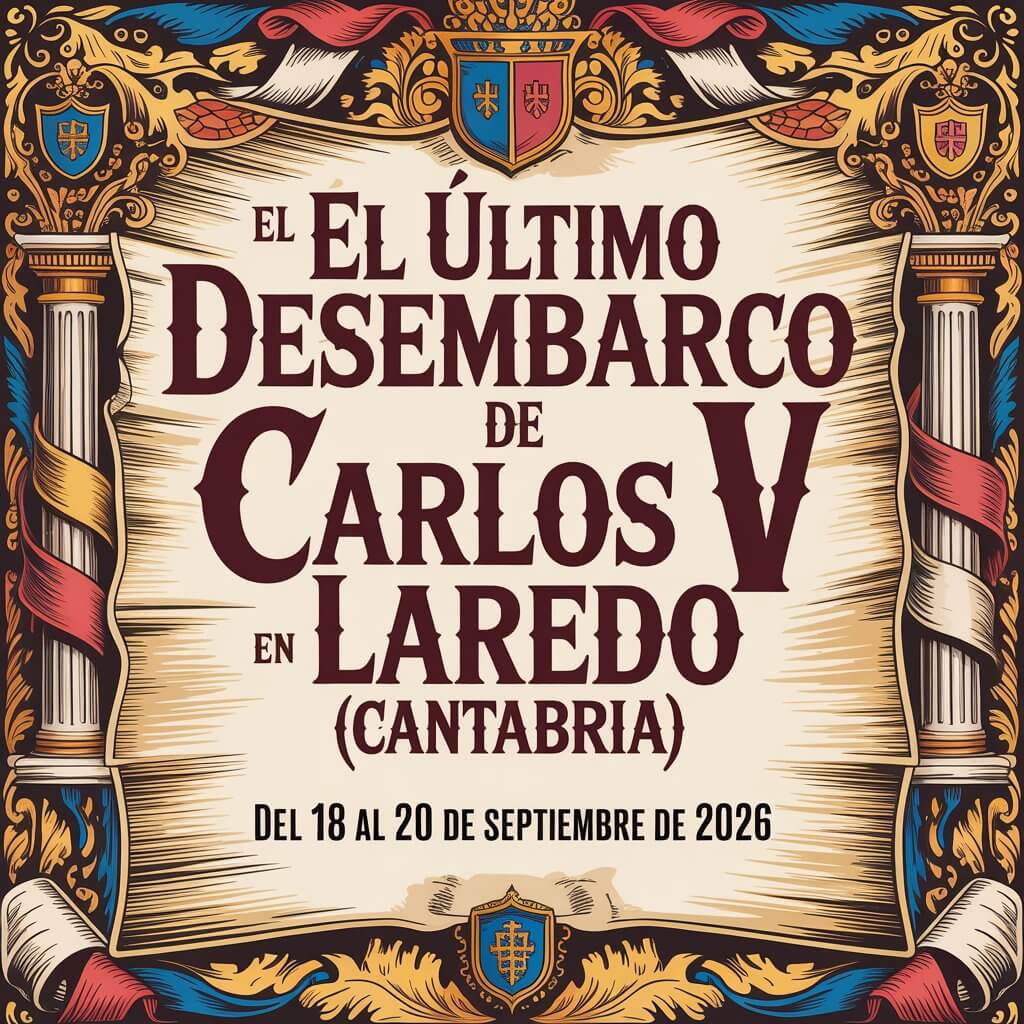 El Último Desembarco de Carlos V en Laredo (Cantabria) 2026