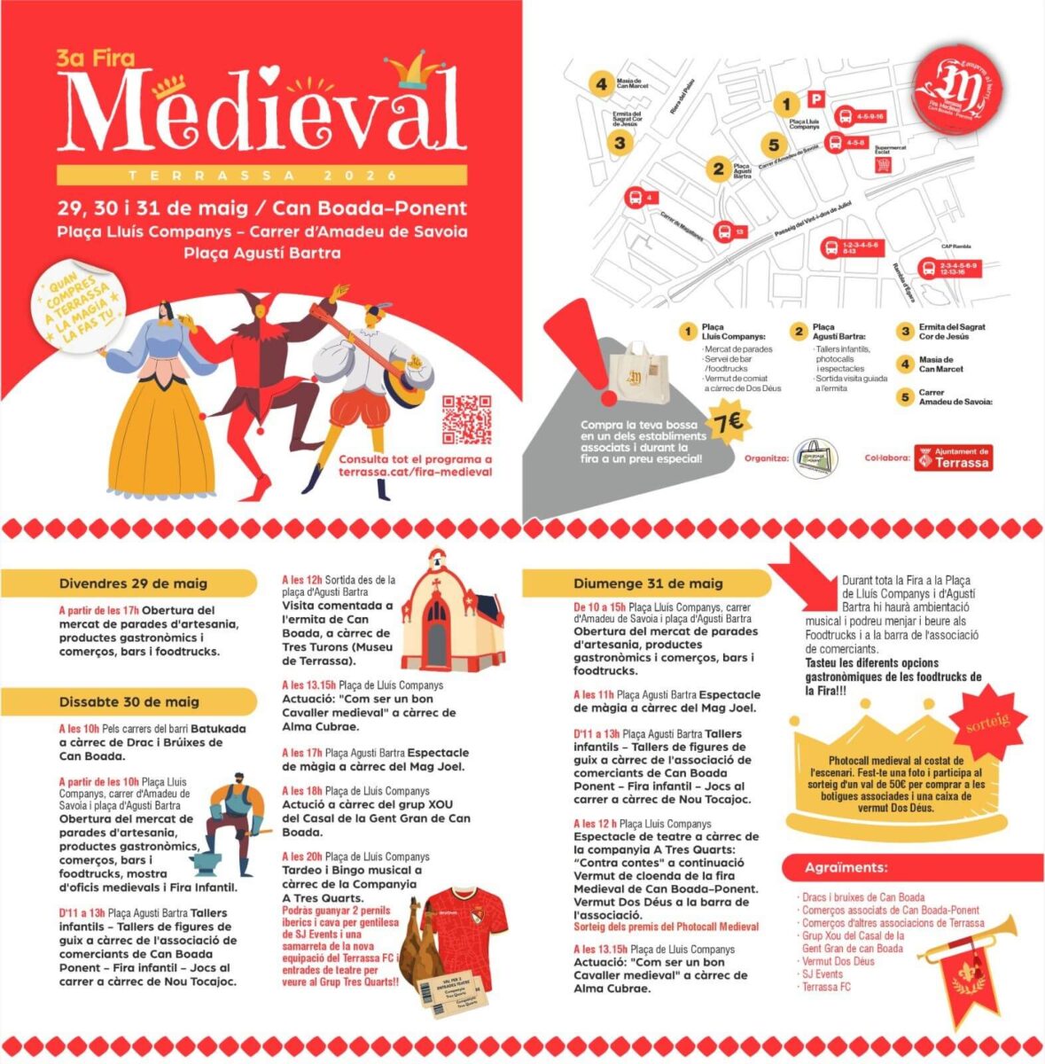 III Fira Medieval de Can Boada en Terrassa (Barcelona) 2026