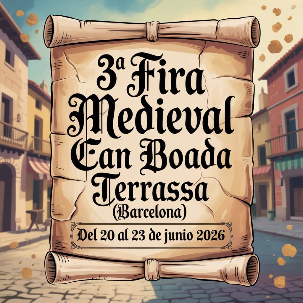 III Fira Medieval de Can Boada en Terrassa (Barcelona) 2026