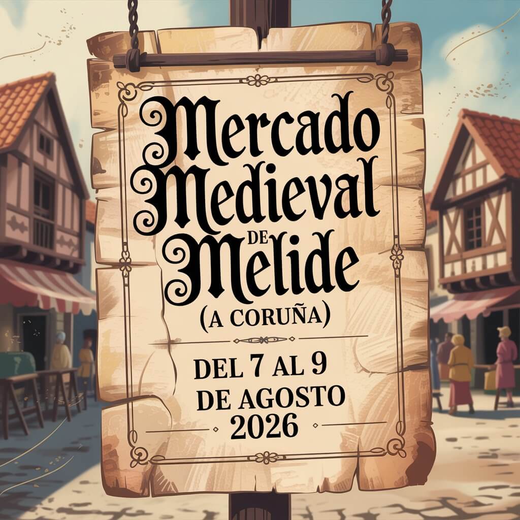 Mercado Medieval de Melide (A Coruña) 2026
