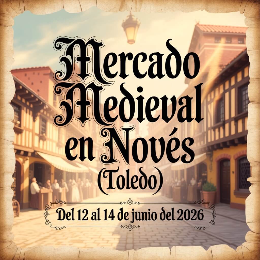 Mercado Medieval en Novés (Toledo) 2026