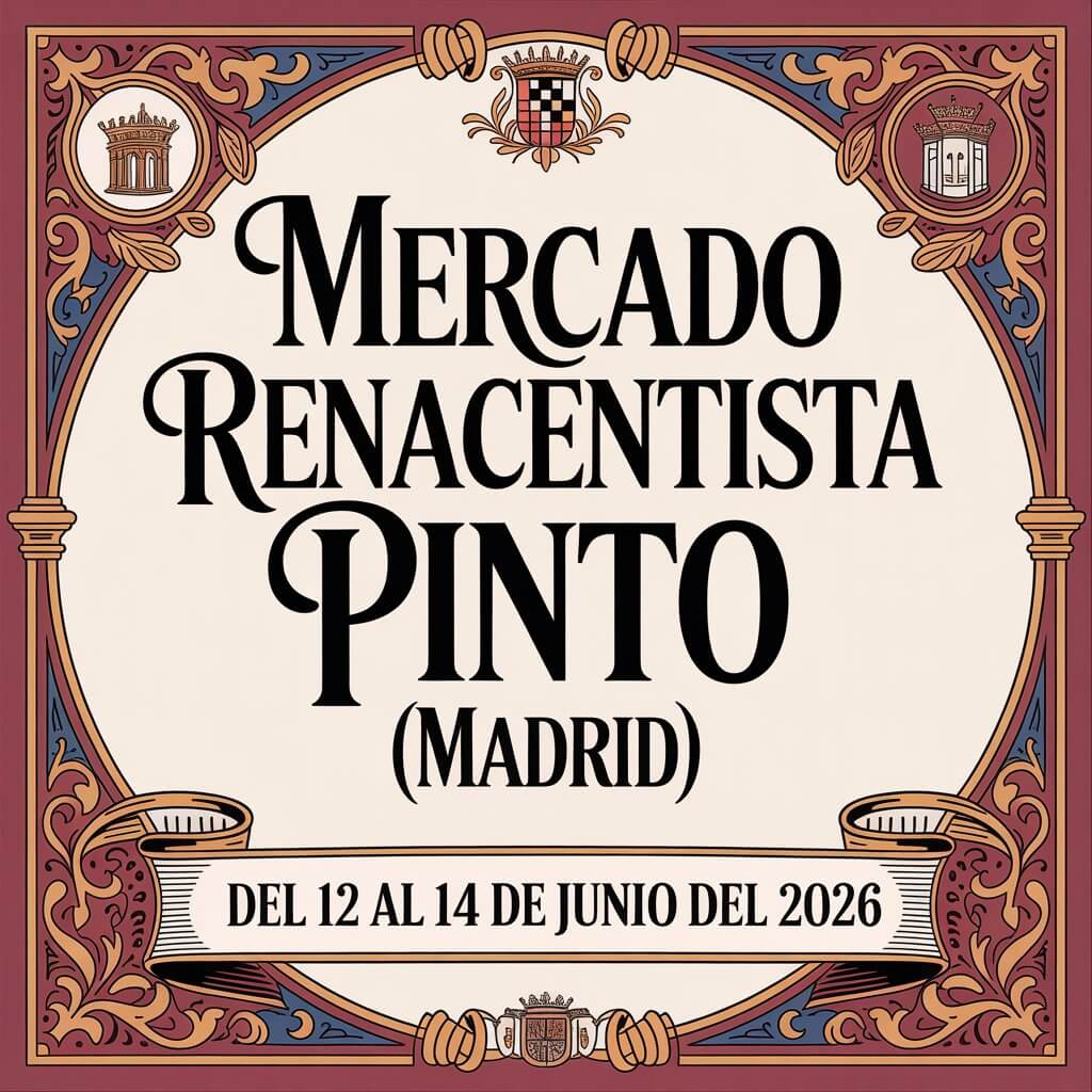Mercado Renacentista en Pinto (Madrid) 2026