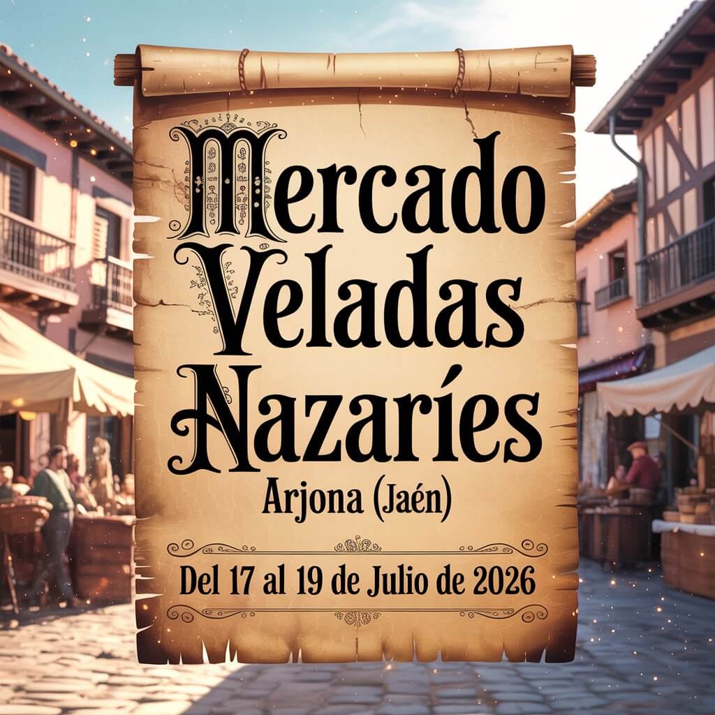 Mercado Veladas Nazaríes en Arjona (Jaén) 2026