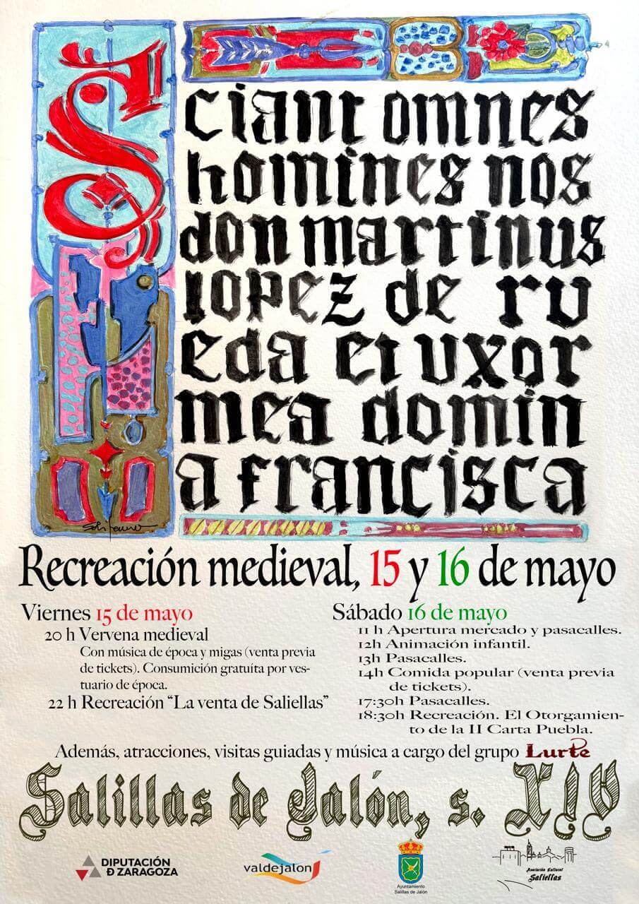 Recreación Medieval en Salillas de Jalón (Zaragoza) 2026