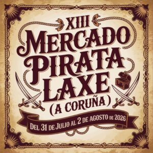 XIII Mercado Pirata de Laxe (A Coruña) 2026