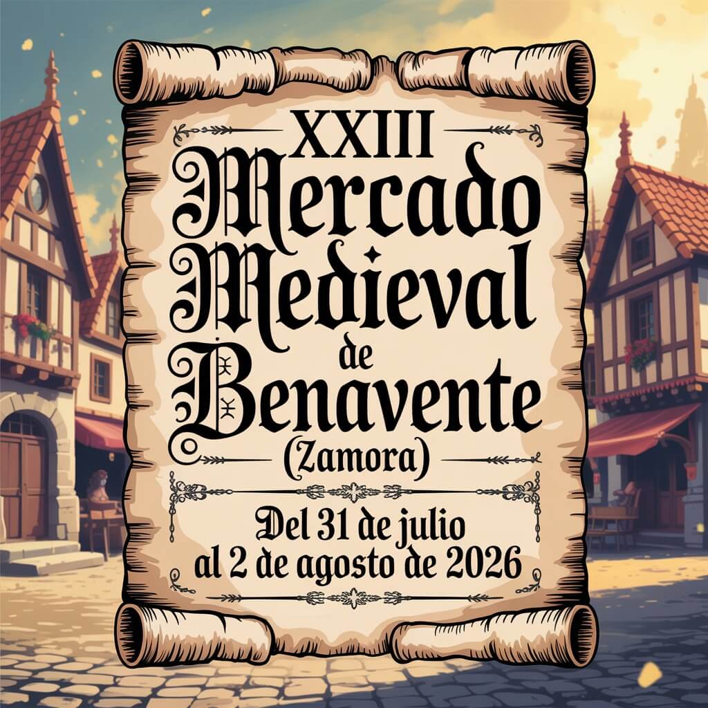 XXIII Mercado Medieval de Benavente (Zamora) 2026
