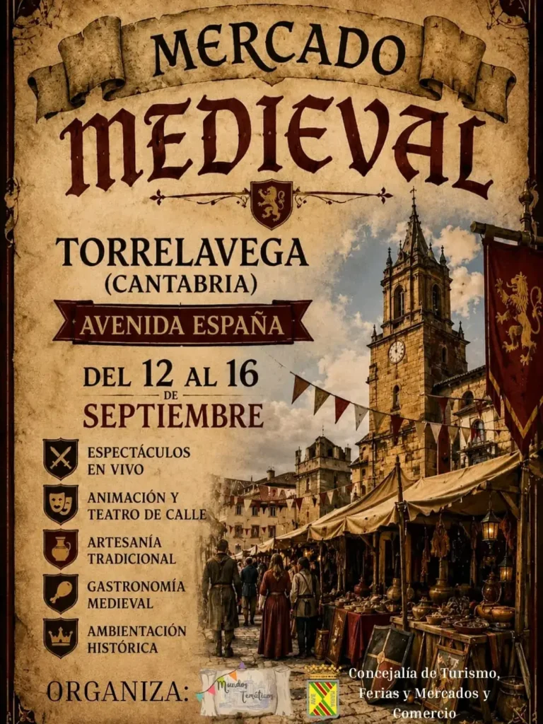 Mercado Medieval de Torrelavega (Cantabria) 2026