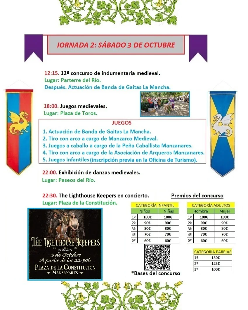 Programa de Manzanares Medieval 2026