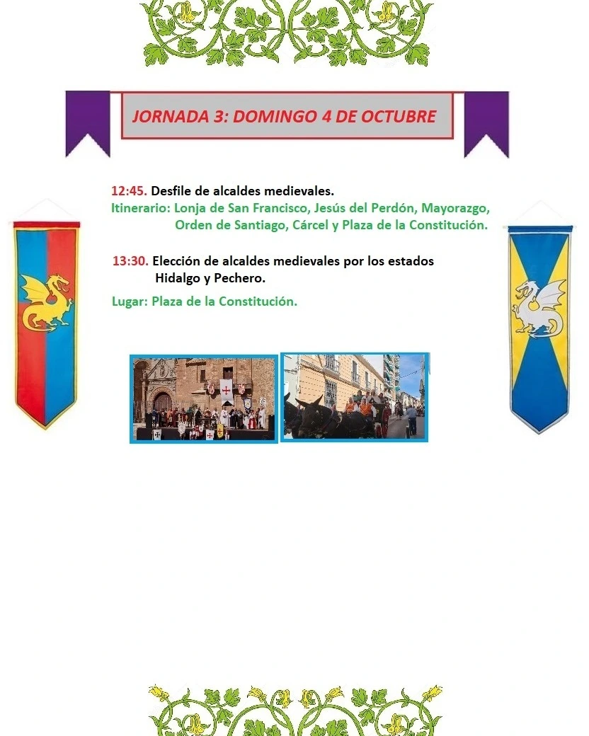 Programa de Manzanares Medieval 2026