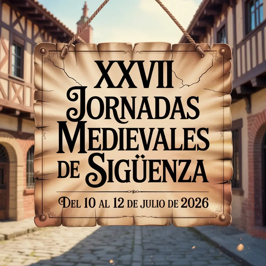 XXVII Jornadas Medievales de Sigüenza (Guadalajara) 2026