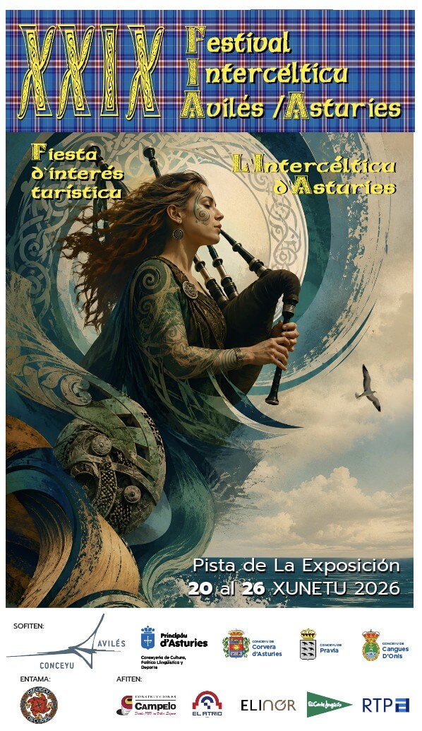 XXIX Festival Intercélticu d’ Avilés 2026