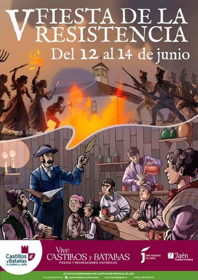 Cartel de la V Fiesta de la Resistencia