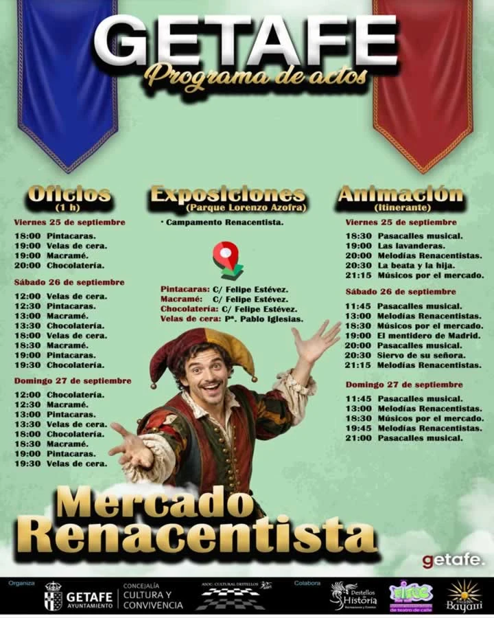 Mercado Renacentista de Getafe (Madrid) 2026