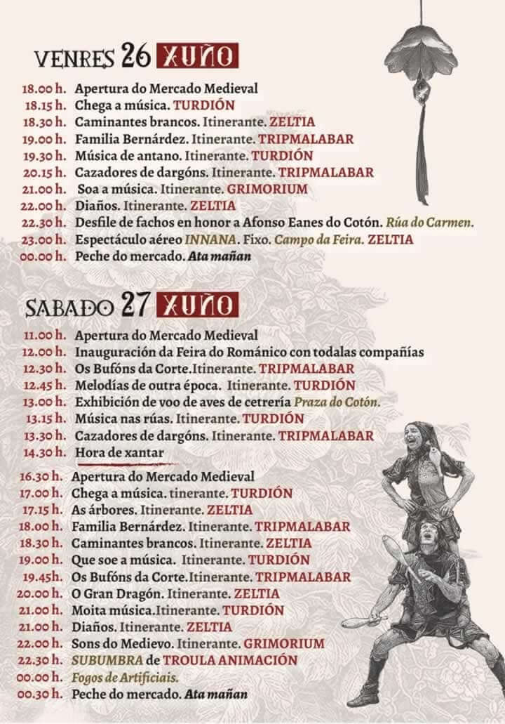 Mercado Medieval en Negreira (A Coruña) 2026