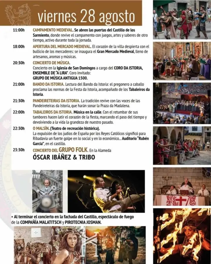 Festa da Istoria de Ribadavia (Ourense) 2026