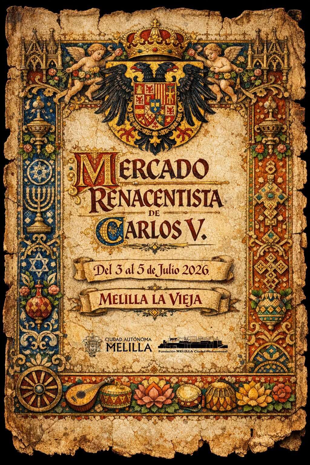 Mercado Renacentista de Carlos V - Melilla 2026