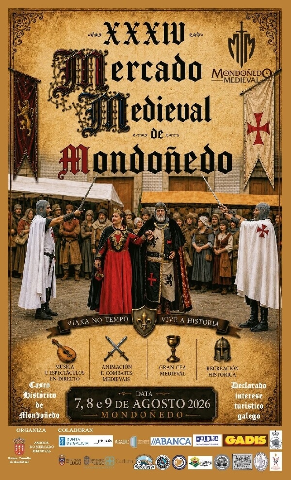 XXXIV Mercado Medieval de MondoƱedo (Lugo) 2026