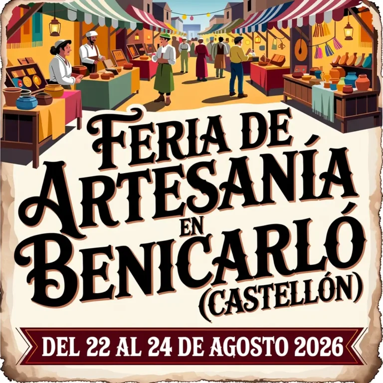 Feria de Artesanía en Benicarló (Castellón) 2026