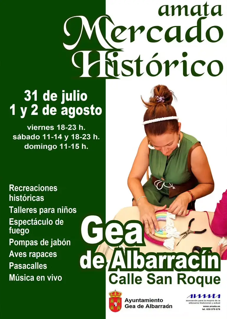 Mercado Histórico con Artesanía de Autor® de Gea de Albarracín (Teruel) 2026