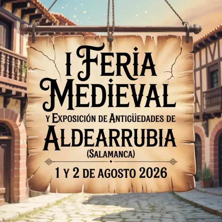 I Feria Medieval y Exposición de Antigüedades de Aldearrubia (Salamanca) 2026