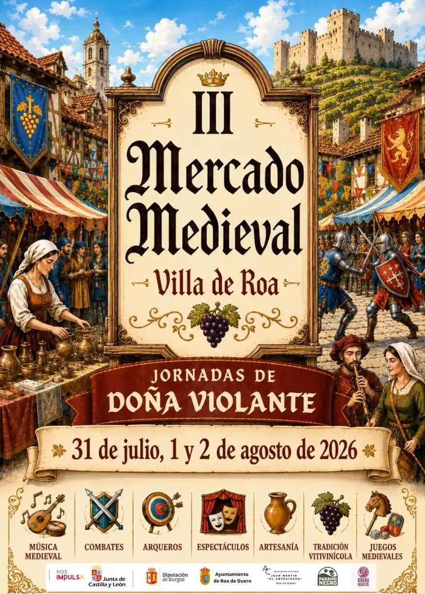III Mercado Medieval Villa de Roa (Burgos) 2026