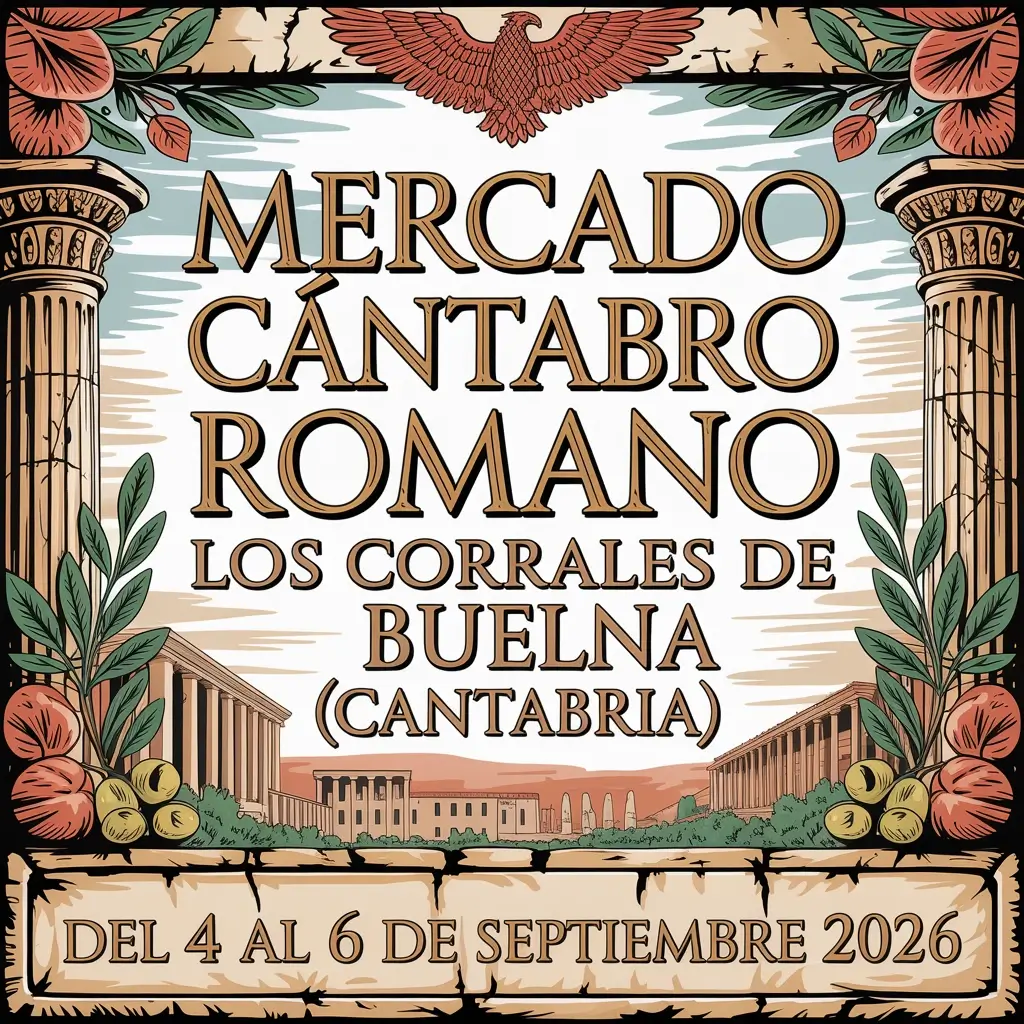MACELLUM - Mercado Cántabro-Romano en Los Corrales de Buelna (Cantabria) 2026