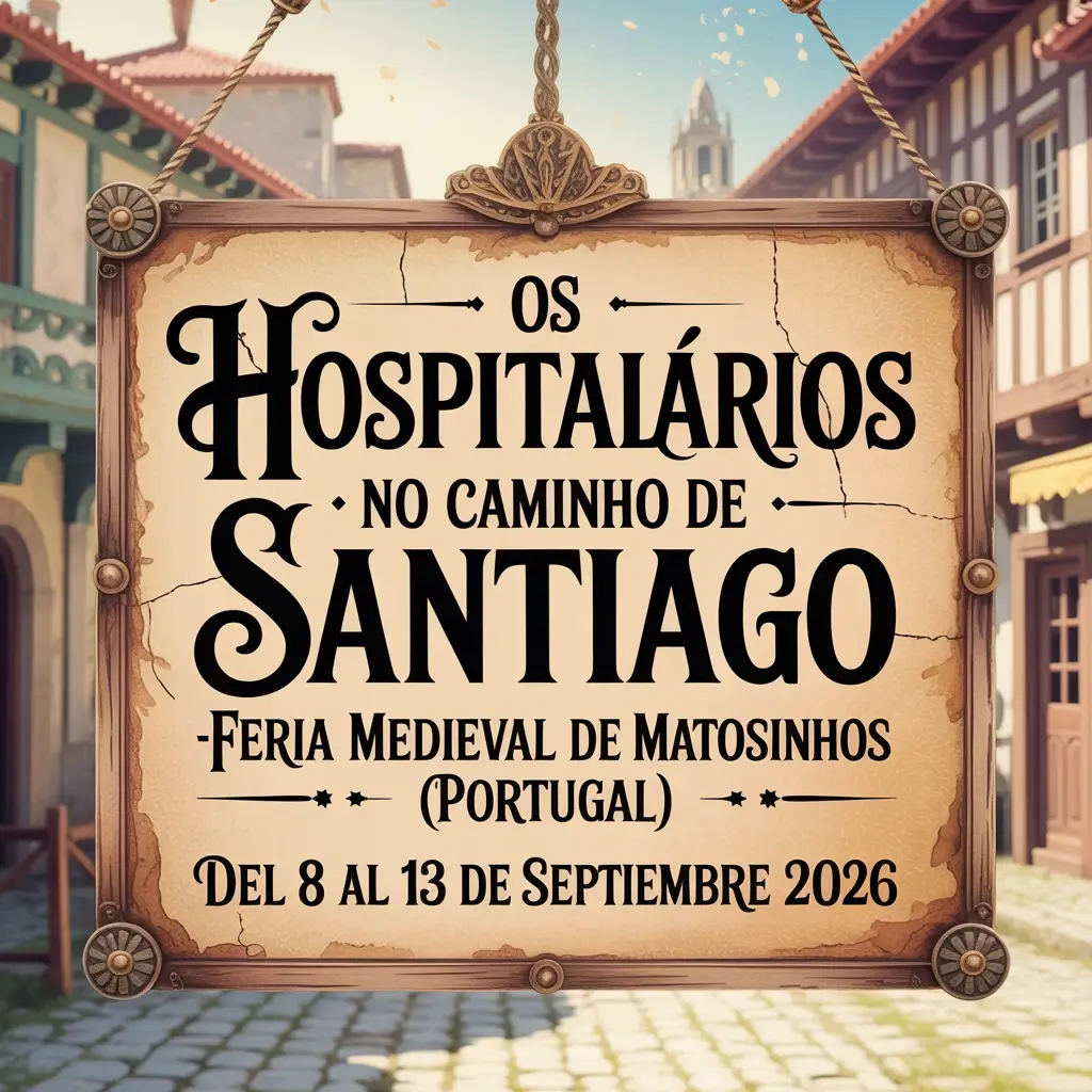 Os Hospitalários no Caminho de Santiago – Feria Medieval de Matosinhos (Portugal) 2026