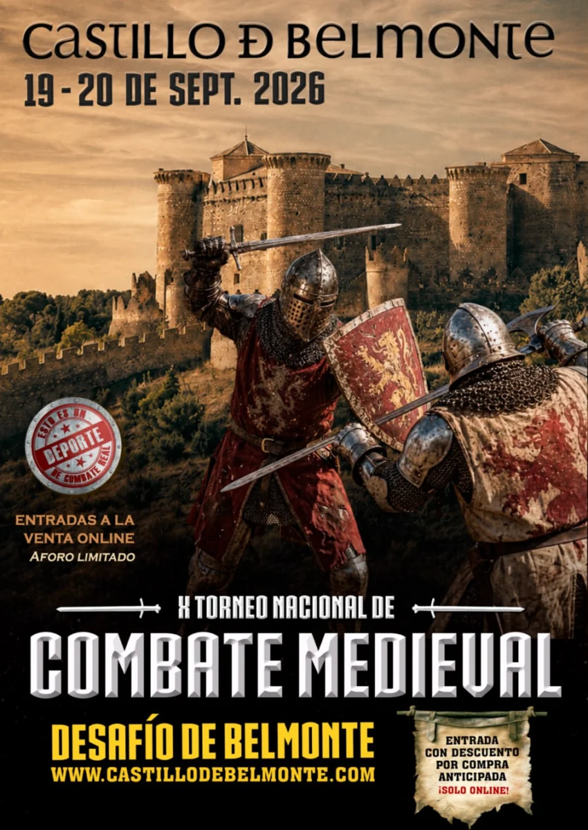 Torneo Nacional de Combate Medieval “Desafío Belmonte” (Cuenca) 2026