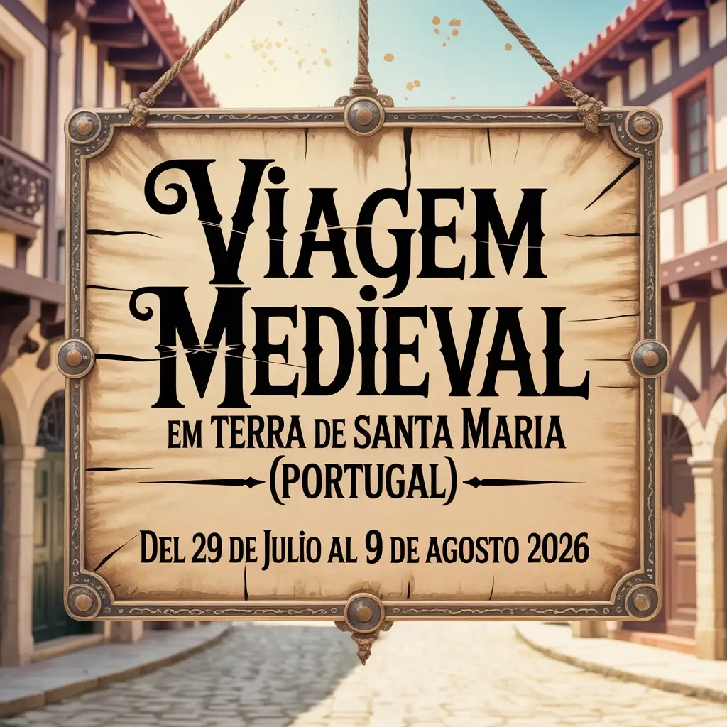 Viagem Medieval em Terra de Santa Maria (Portugal) 2026