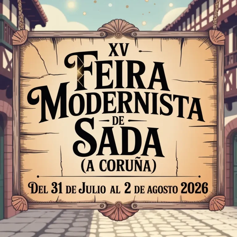 XV Feira Modernista de Sada (A Coruña) 2026