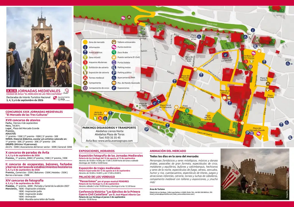 XXIX Jornadas Medievales Ciudad de Ávila 2026